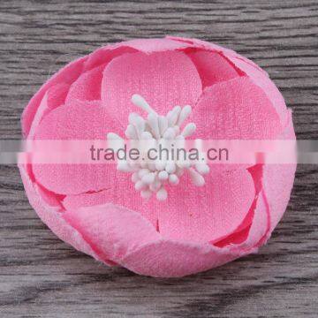 Mini Fabric Flower Clip for Kids Hair Accessories photo-2