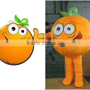 NO.2332 custom crazy orange mascot costumes