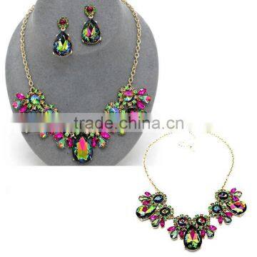 Dongzhou 001VM Color Oval k5 Crystal Sew on Stones With Two Holes photo-3