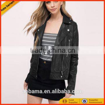 Customized made in china OEM simple style women for jacket