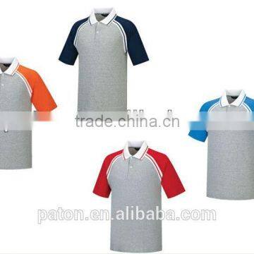 Wholesale Mens Polo T Shirt 100%Cotton Two Colors Mens Printing Polo Shirt