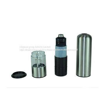 Electric Stainless Steel Salt Pepper Mill /Burnisher /Grinder /Pepper Mill