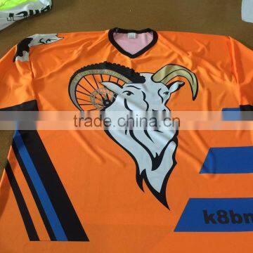 OEM dye sublimation cool max cycling jersey / custom cycling jersey