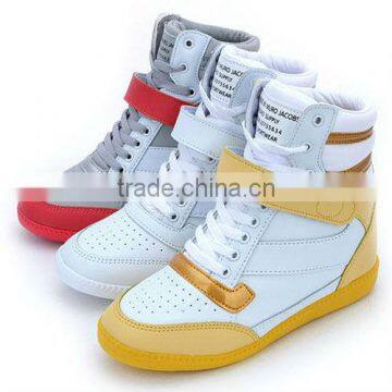 2ssd0195 Hidden wedge heel fashion sneakers