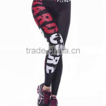 OEM Fully Sublimation Printing Fashion Quick Dry Workout Womens Yoga Pants photo-5
