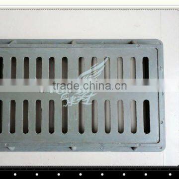 Plastic drainage grates