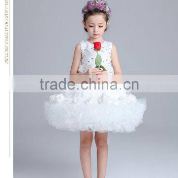2017 India Children Wholesale Clothing Boutique Dresses Flower Girl Dress photo-3