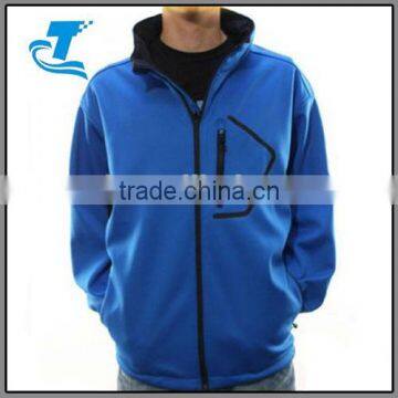 Hot Sale Men's Polyester Softshell Waterproof Jacket