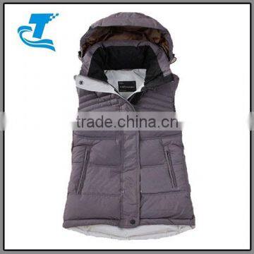 New Style Women Winter Vest Ski Jacket With hood