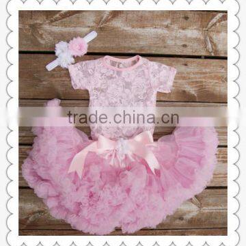 Baby Summer Suit Sets Top Shirts+kids Fluffy Skirts Children Clothing Set photo-6