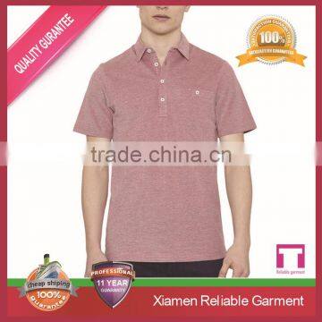 Men's Bodybuilding soft custom man polo t-shirt OEM supplier in China