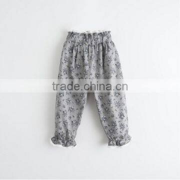 Girl Pants Lovely Kid Pants Little Flower Printed Pants for Girls photo-4