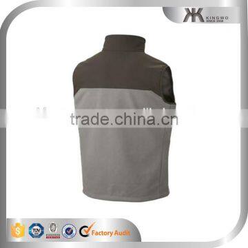 Custom High Quality Fashion Full Zipper Fleece Mens Vest photo-2