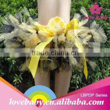 Wholesale ruffles skirt colorful pettiskirts tutu for kids