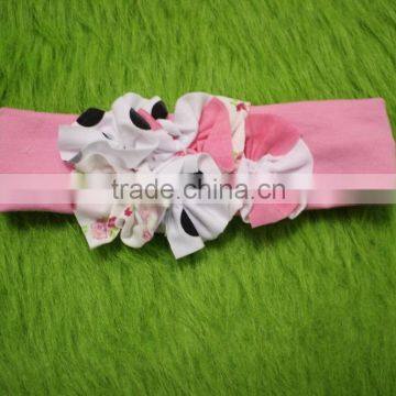 2017Lovely Style Persnickety Girls Hair Accessories Floral Headband Hair Floral Baby Elastic Girls Many Colors Choice Headbands photo-5