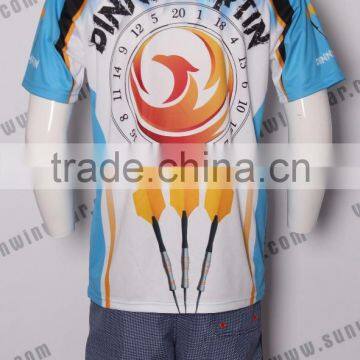Promotion High Quality Dart Jerseys Dry Fit Sublimation Print Dart Shirts for Club photo-4