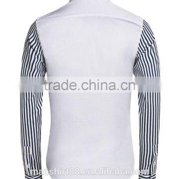 Men's Casual T-shirts Slim Fit Camisa Dress Shirts photo-2