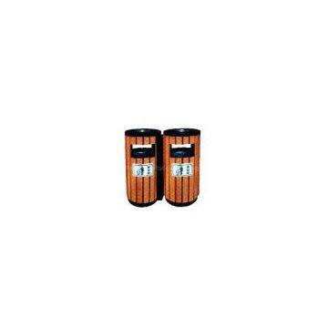 green environmental  Stainless Steel and wooden recycling indoor and outdoor bins for sale