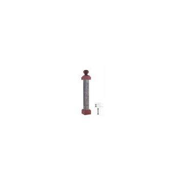 Aluminum & Wood Stairs Balustrade Column Handrail photo-3