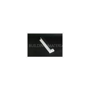 2.5mm Casement PVC Extrusion Profiles White 3 Chambers , Glossy Surface