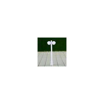 1:300 Double-Headed Courtyard Miniature Scale Train Station Layouts Model Lamppost