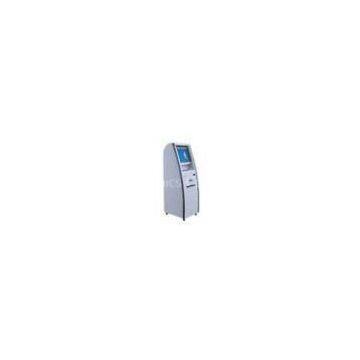 ZT2881 Custom Information & Internet Lobby Kiosk with Metal Keyboard, A4 Printer