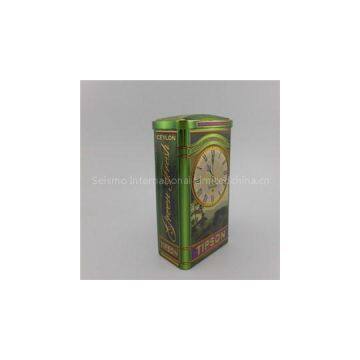 Tall Rectangle Tin Box