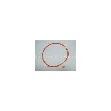 LC MM Fiber Optic Pigtails 0.9mm Cable Diameter , 5 0/ 125 Model for Data Processing Networks