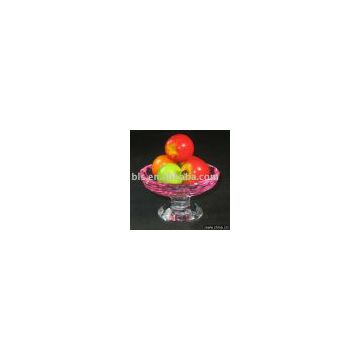 crystal fruit dish