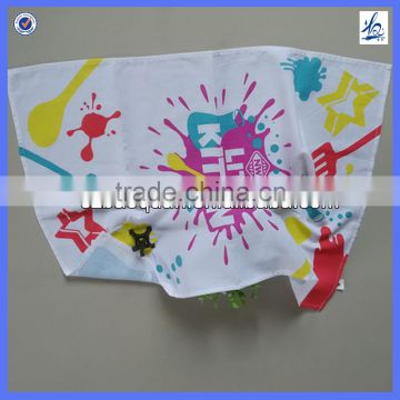 Low MOQ cheap printed cotton standard size tea towel wholesale