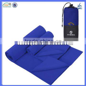 100% Polyester customized Suede sport Microfiber towel