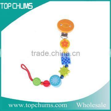 Wholesale Environmental Funny Pacifiers Wooden Pacifier Clip