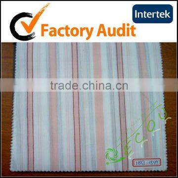 yarn dyed cotton strip fabric in stock