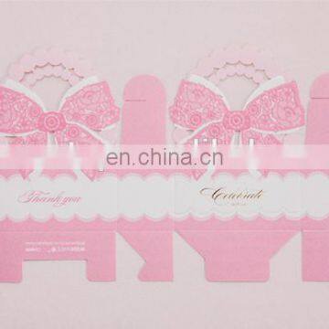 Sweet Lovely Pink Wedding Favor Box for Sale