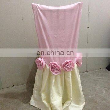 Beautiful Chair Cover With Crochet Flower