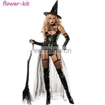 2017 fashion lace dress sexy devil witch costume witch woman costume