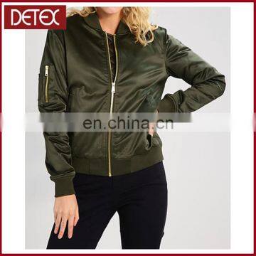 Supreme Padding Women Army Green Military Jacket