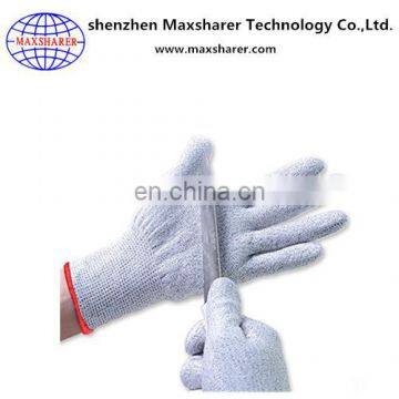 China manufacturer level 5 heat resistance cut proof gloves on sale