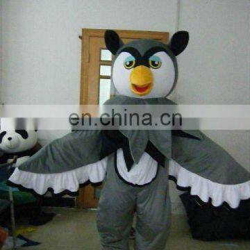 NO.3602 Grey night owl character cartoon costume