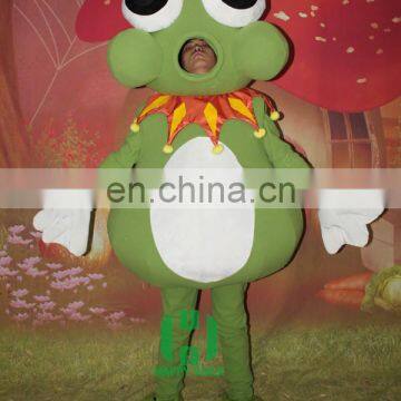 HI CE funny frog mascot costume for party,custom plush animal mascot csotume for adult