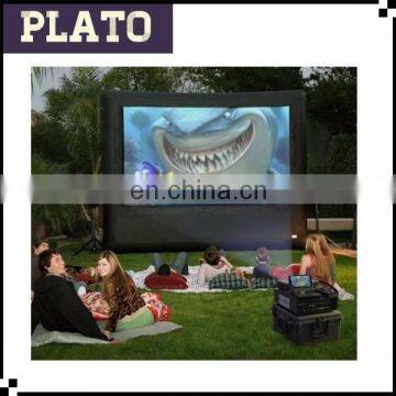 Family inflatable outdoor theater movie screen for sale