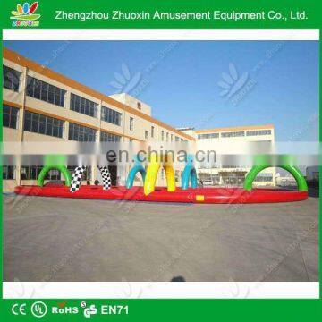 Cheap hot sale inflatable air track game