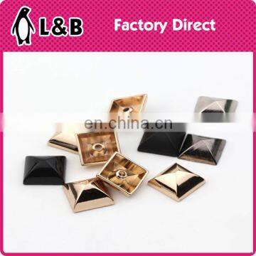 High quality metal square rivet for clothing