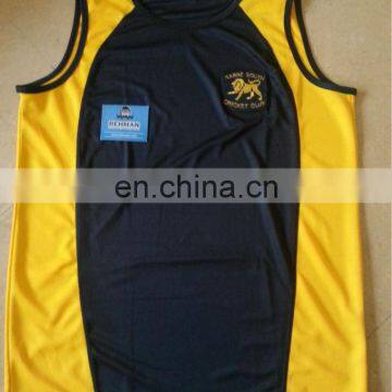 Quality Basketball singlet jersey