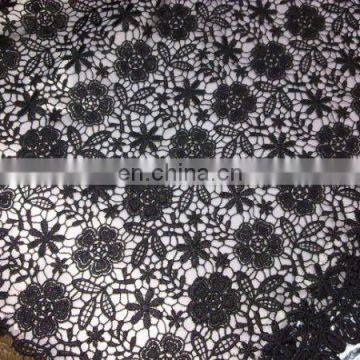 fancy visecose eyelet embroider