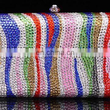 Hot selling ladies bridal clutch bags