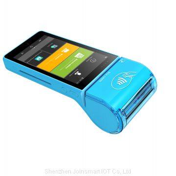 Point Of Sale Android Mpos 5 inch handheld with receipt printer