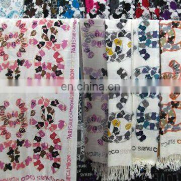 print pashmina shawl Animal Print scarf