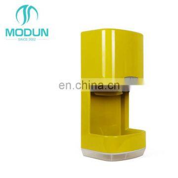 1200w High Speed Warm Air Restroom Auto Sensor Electric yellow Hand Dryer