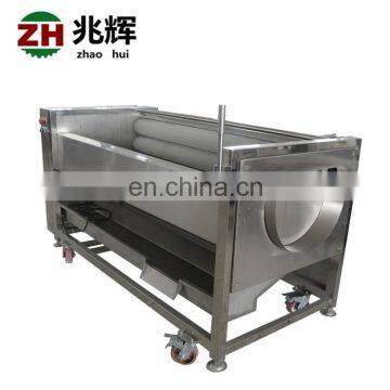 Professional Potato and Carrot Brush Washing Peeling Machine Potato Peeling Machine photo-2